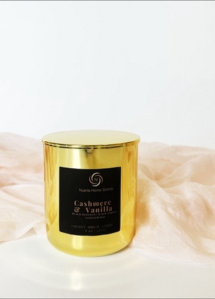 Vanilla & Cashmere Scented Candle
